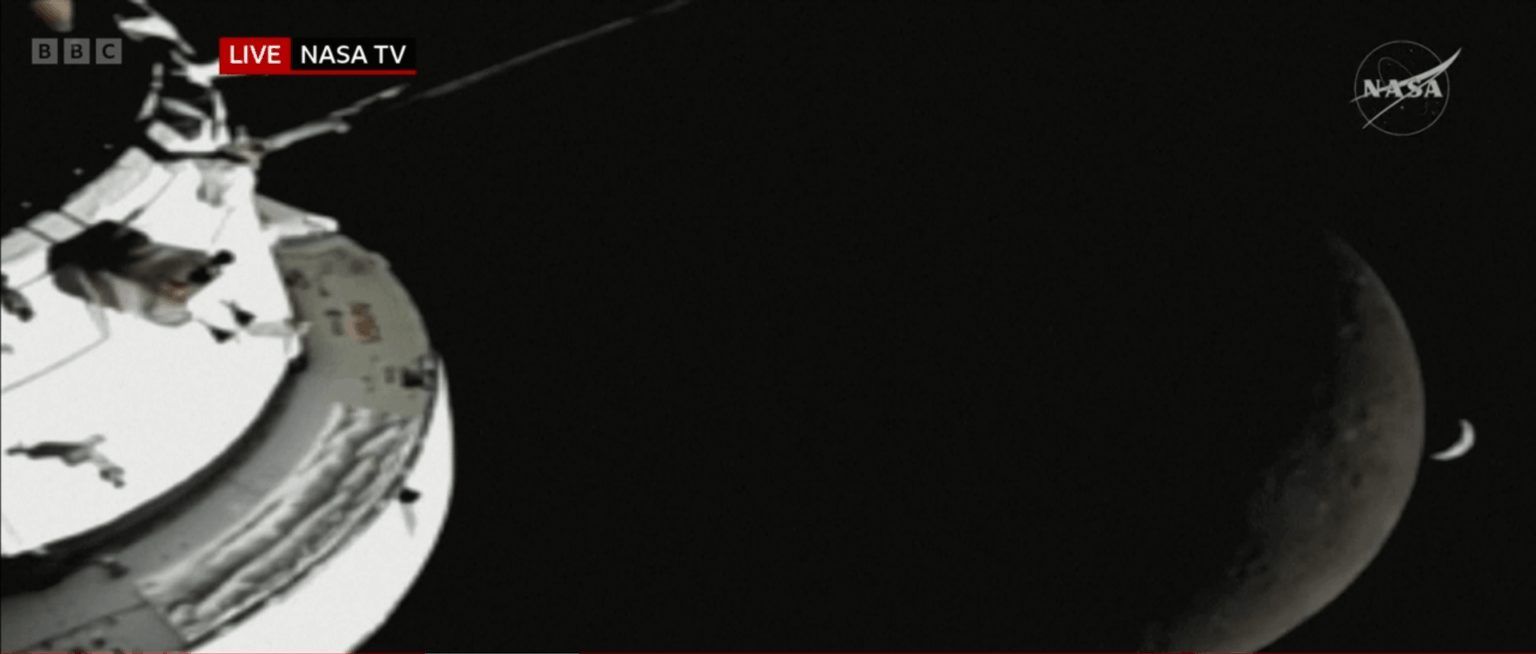 Watching planet Earth, and all but four of the people that have ever lived, disappear behind the Moon from the Artemis II livestream and realising how petty and insignificant every football club other than Nottingham Forest is.