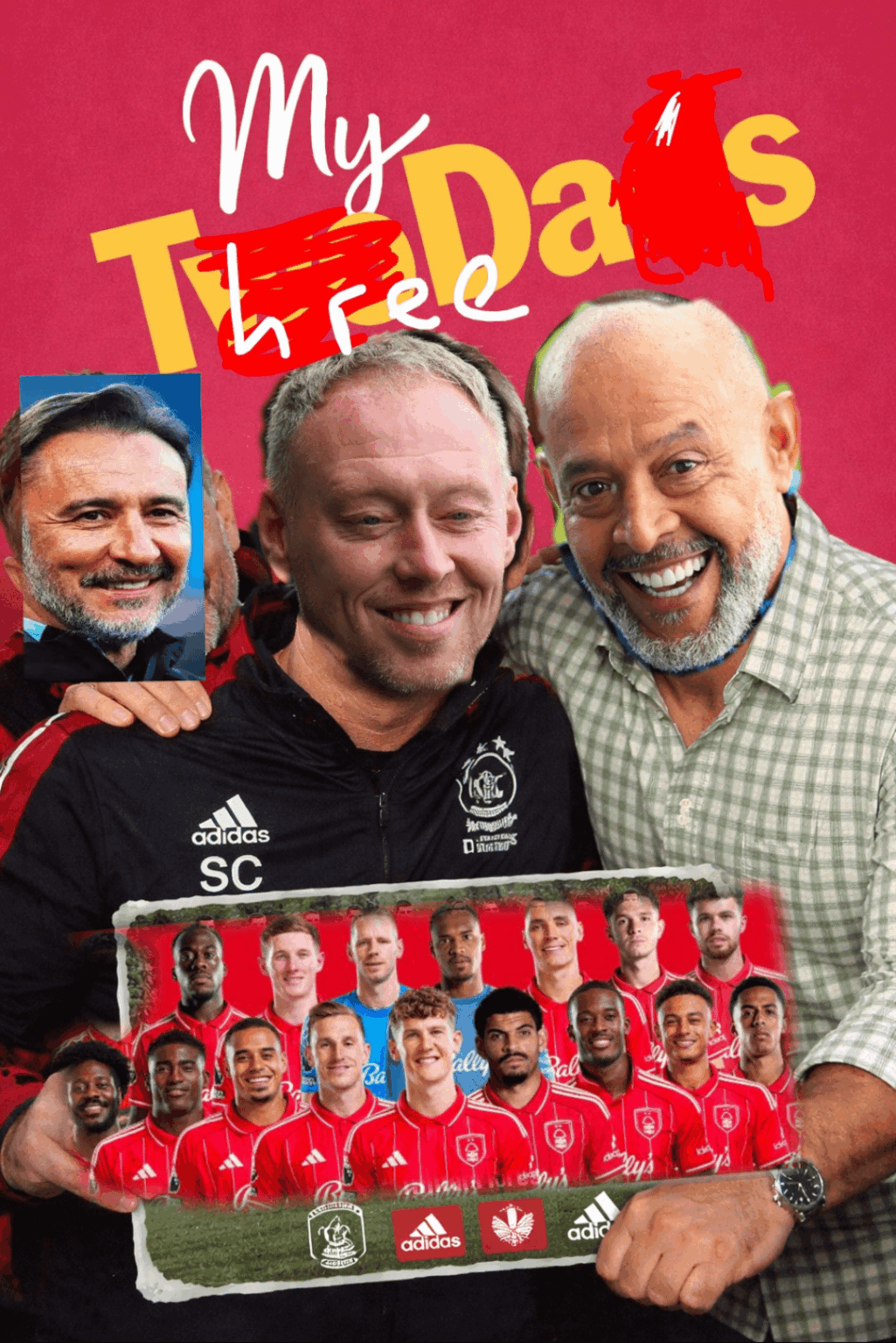 It's abundantly clear our players need a father figure manager. Apologies for the extensive use of AI. Took me nearly an hour