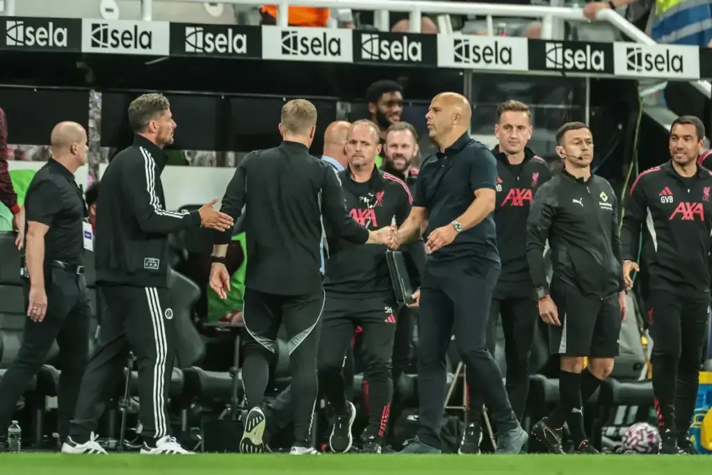 Concerns that Liverpool could look to replace Arne Slot with Eddie Howe