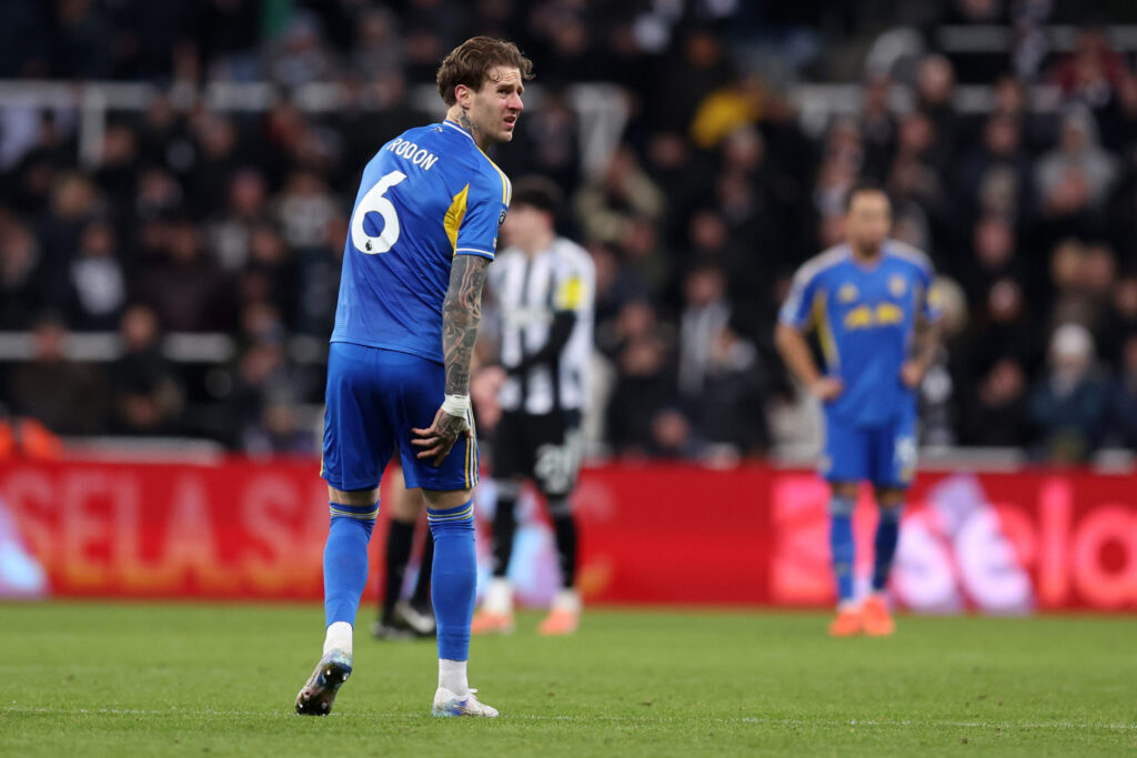 Joe Rodon of Leeds United