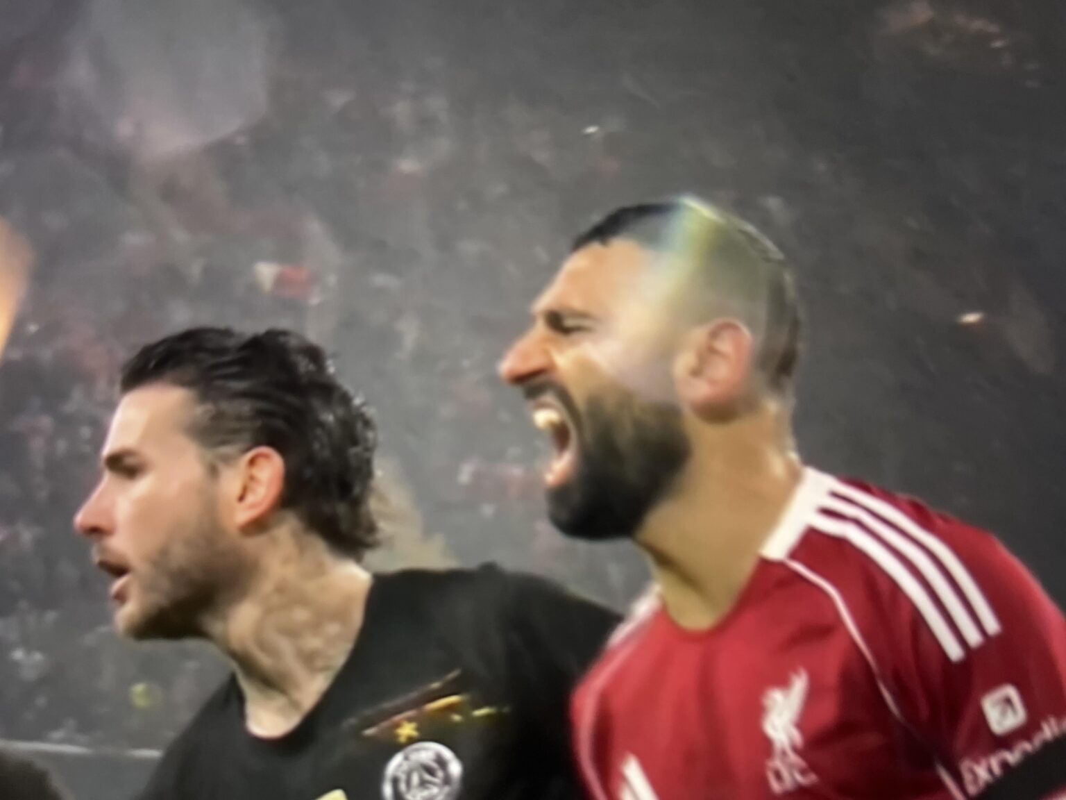 Pacho is on fire. So much strength in the center back.