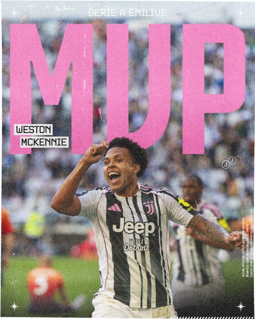 McKennie è l'MVP di Juve-Genoa ⚽🇺🇸