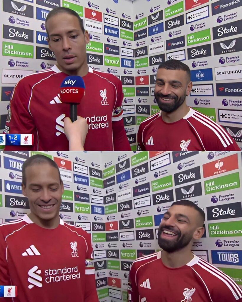 Virgil: “Salah will remain very important for us in the last two games… I mean, five games.” Salah: “He said I have two games left… I don’t know if Arne Slot told him something"