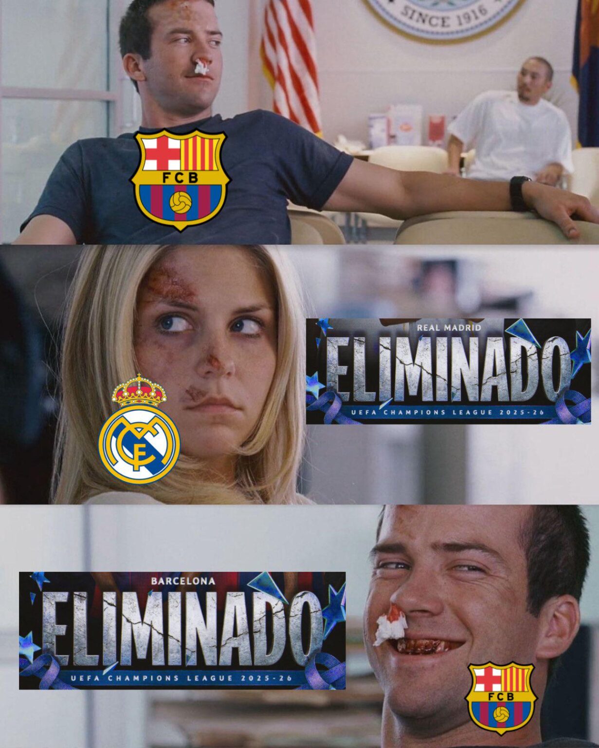 O importante é ver o amiguinho se ferrando