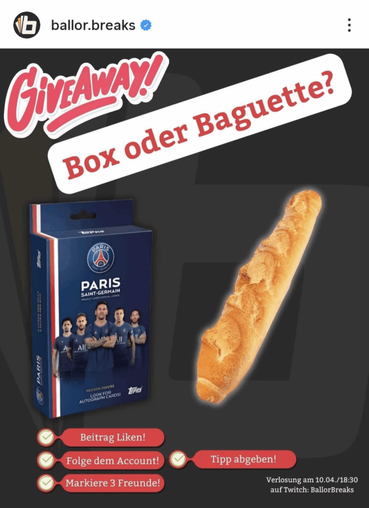 Topps PSG team 21/22 for free?