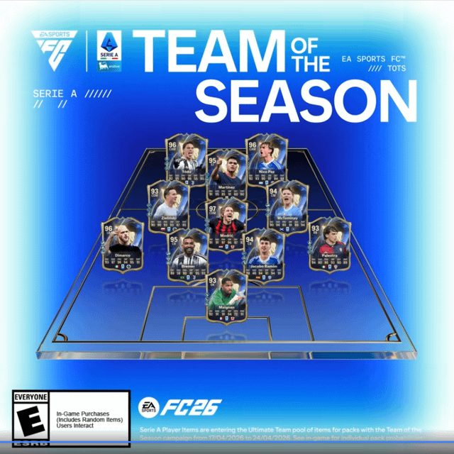 È arrivato il Team of the Season della Serie A 📄✨