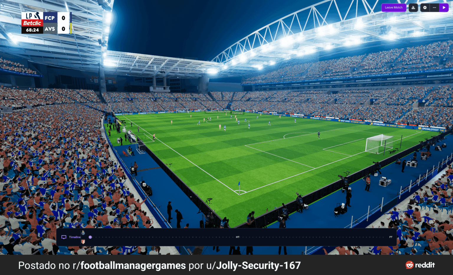 Estádio do Dragão no FM25