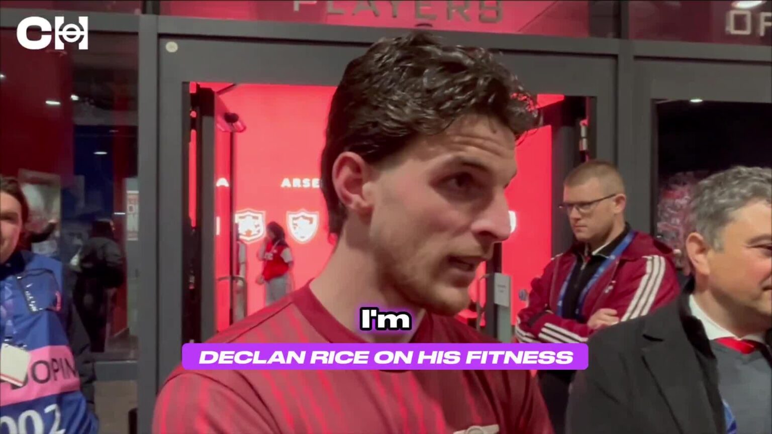 Declan Rice reveals he has been battling illness and was not 100% against Sporting CP