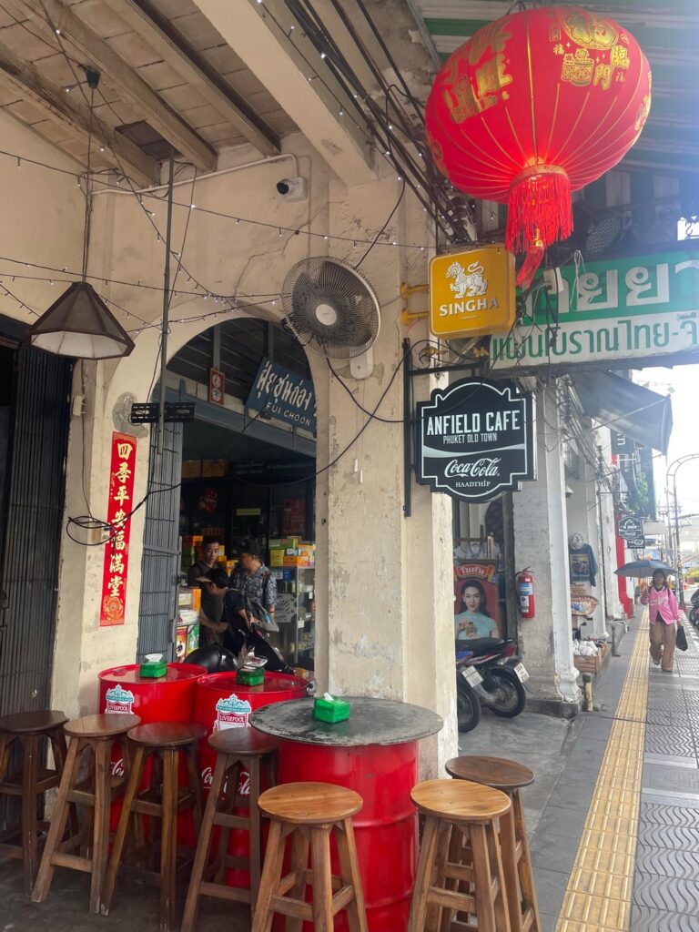 Stumbled across this LFC themed cafe in Phuket, Thailand today