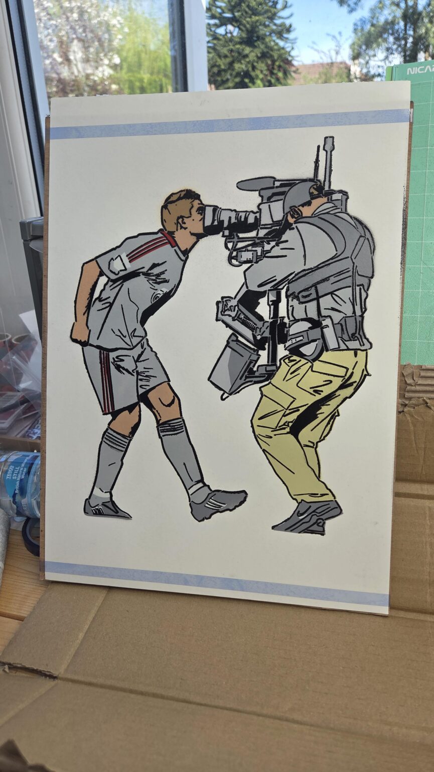 He's big and he's f***ing hard.