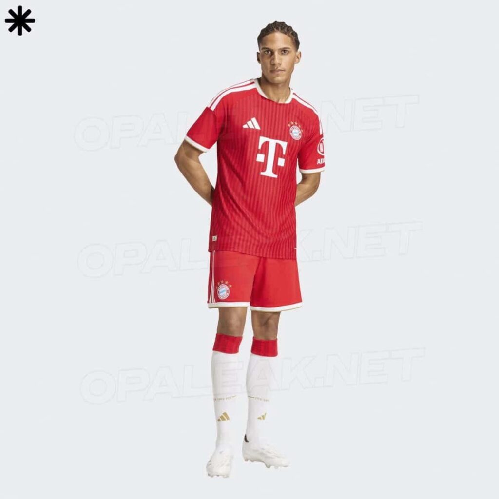 Bayern's 2026/27 full home kit (leaked)