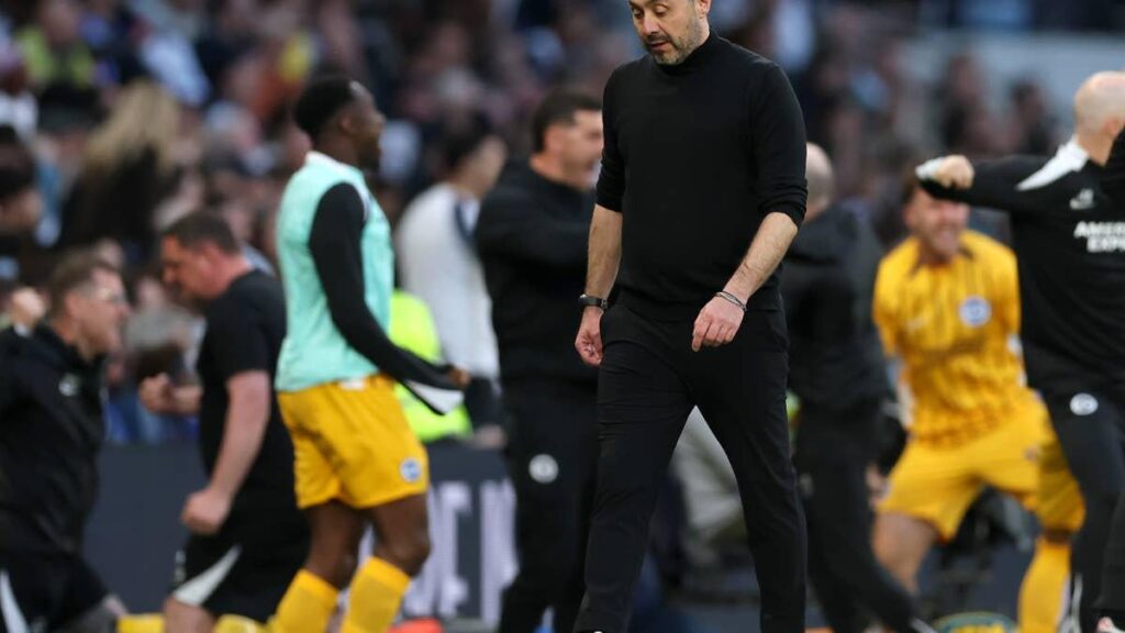Roberto De Zerbi Defends Tottenham Players After Brighton Draw- 'Now It's Too Easy to Think Negative