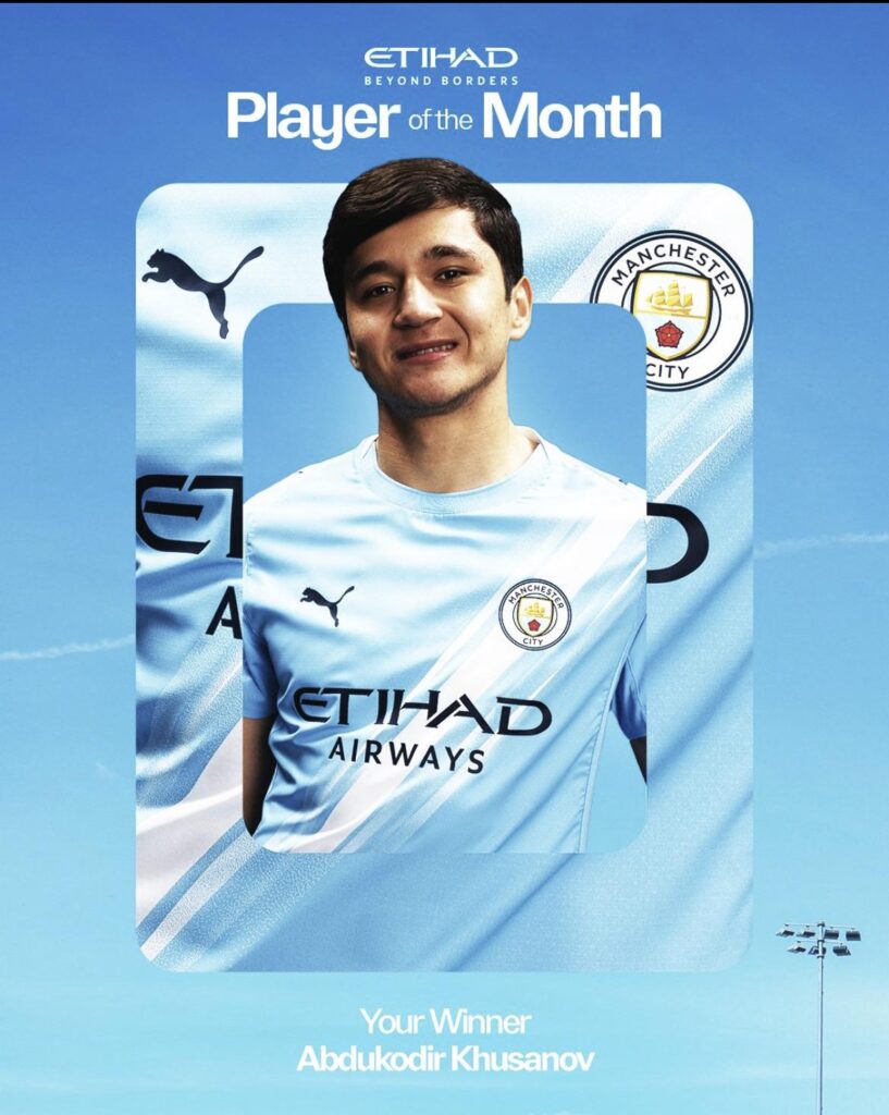 Uzbekenbauer wins Player of the Month for March.