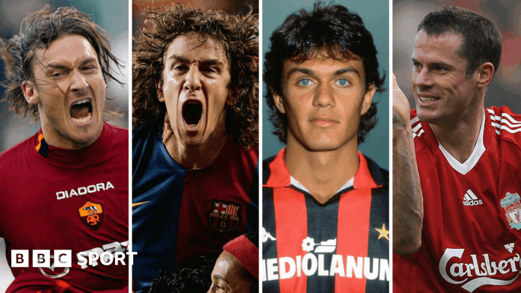Totti, Maldini, Giggs, Adams: Ranking football's greatest one-club men