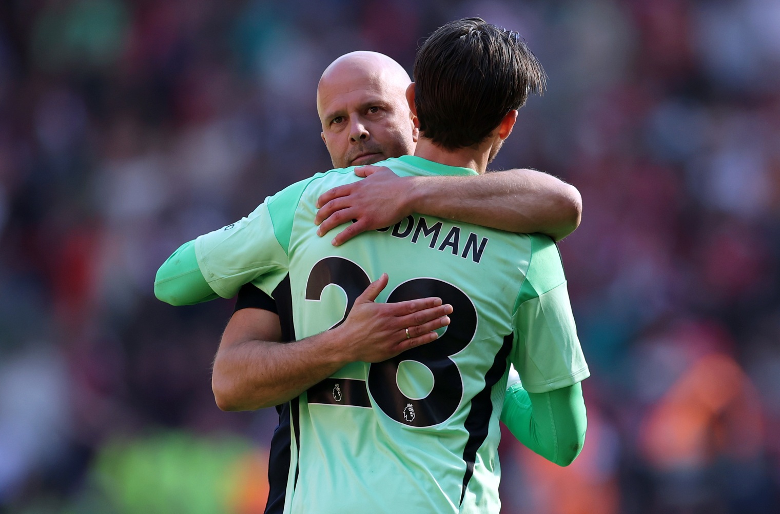 Liverpool were indebted to Freddie Woodman for some crucial saves against Crystal Palace