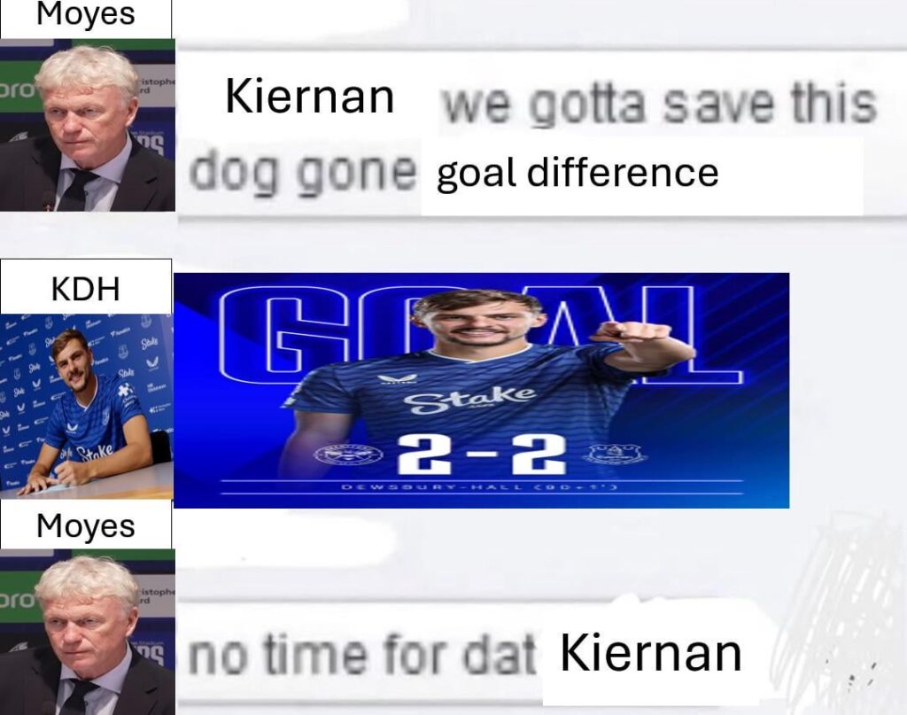 Ooooh Kiernan De-Bruyne
