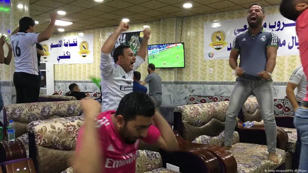 In light of the Iraqi team making the world cup for the first time in 40 years, we remember the Iraqi madridistas who tragically lost their lives in a IS suicide attack made on their fan club cafe 🕊️🇮🇶