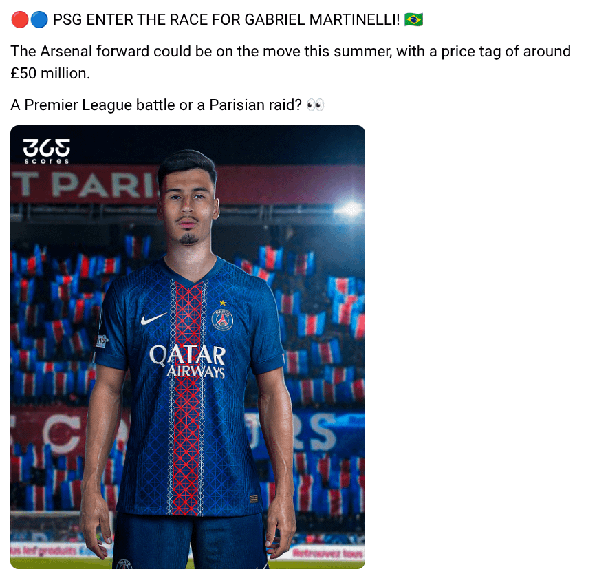 Thoughts? Imo not interested. We already have too many good attackers. Who would he replace?