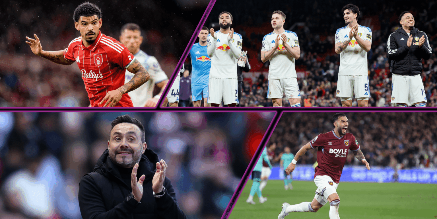 The Premier League Relegation Battle: One Reason to Be Cheerful and Fearful for Spurs, West Ham, Nottingham Forest and Leeds