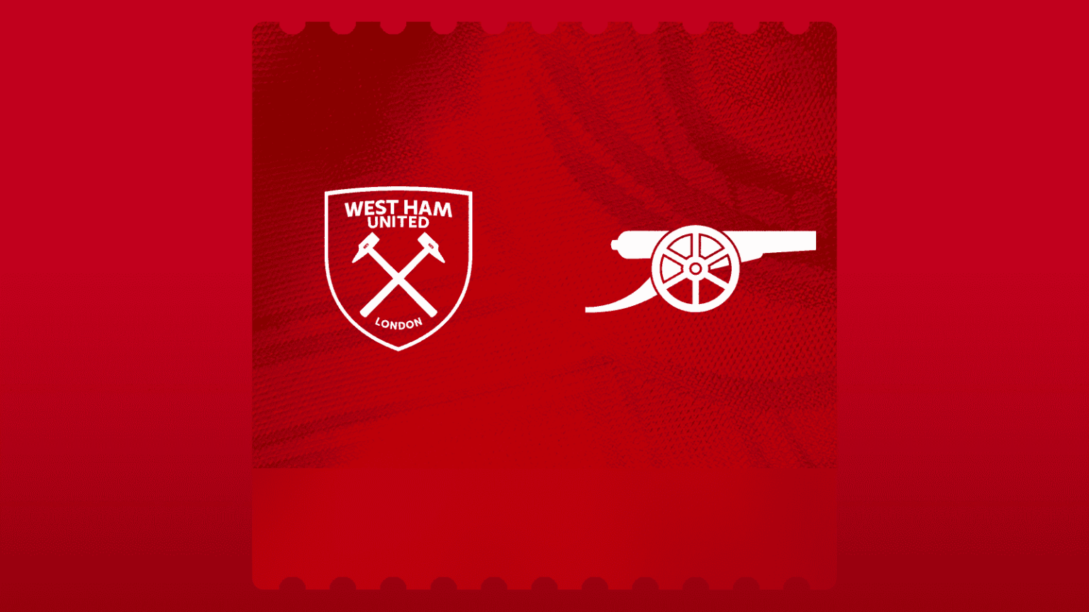 Ticket info: West Ham United v Arsenal