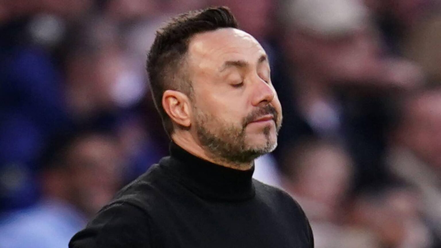 Tottenham manager Roberto De Zerbi