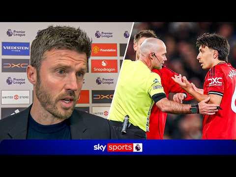 "SHOCKING decision" | Michael Carrick angry with refereeing decisions in Man Utd defeat to Leeds