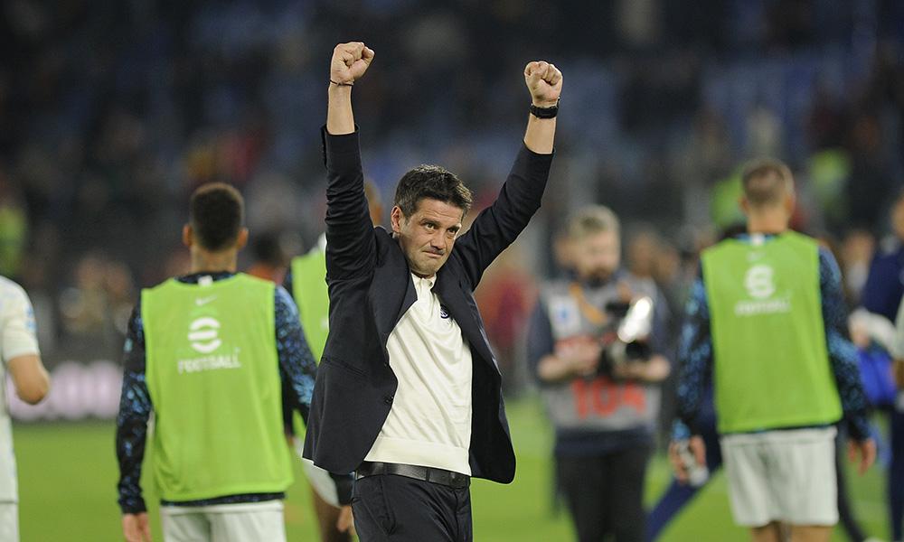 Chivu at the As Roma game