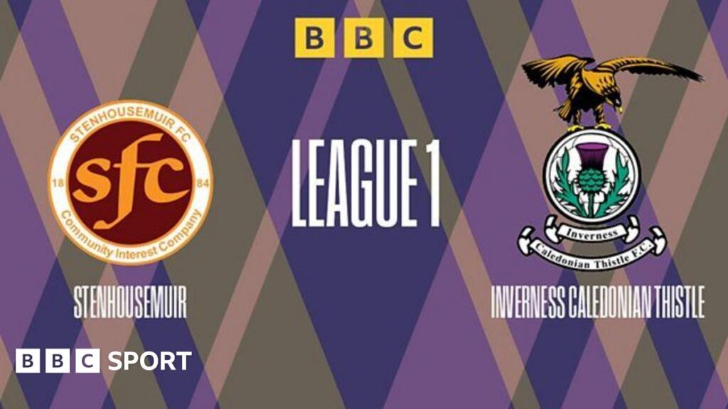 Stenhousemuir 1-1 Inverness CT | Scottish League One