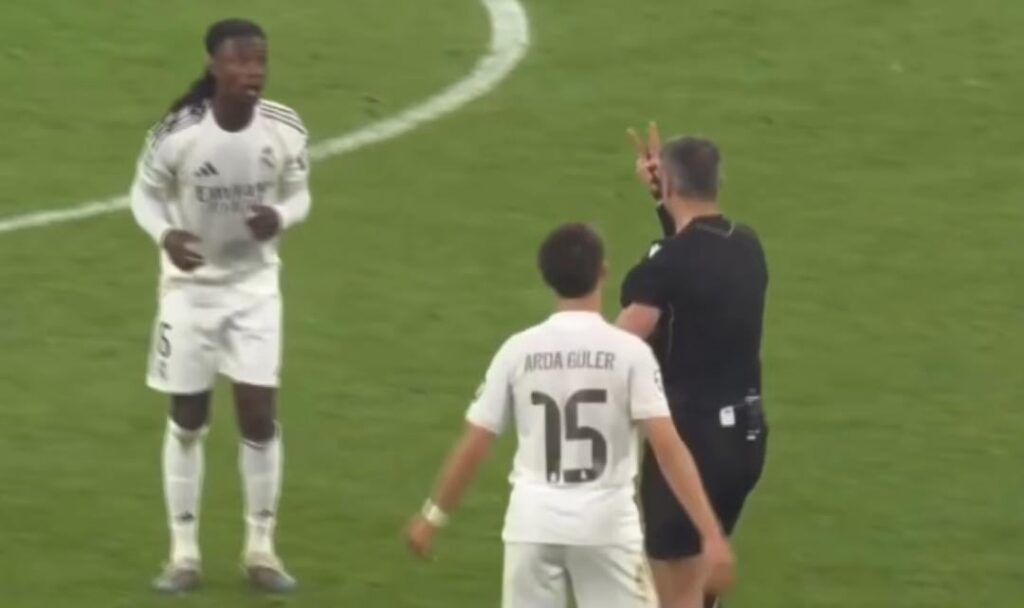 Just saying, the ref didn't forget Camavinga was on a yellow card.