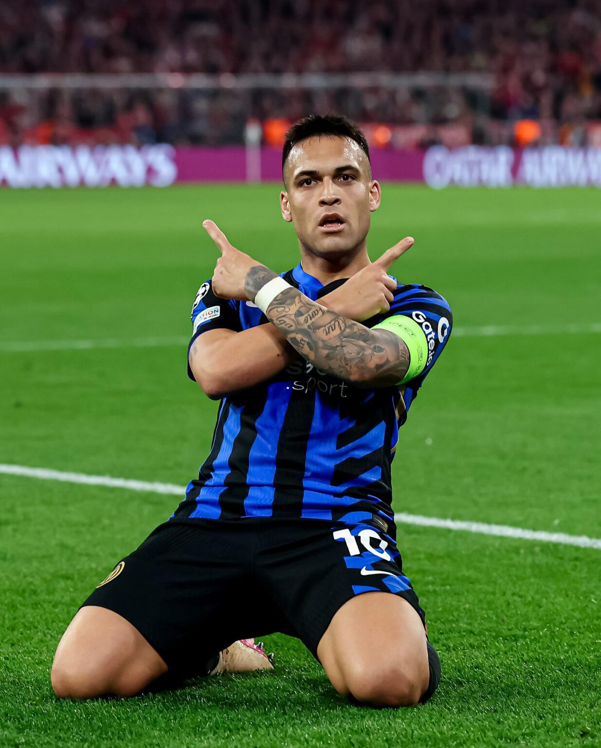 Comes back from an injury, scores a brace, leaves. Absolute legend