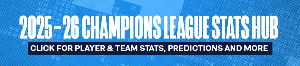 UEFA Champions League Stats Opta