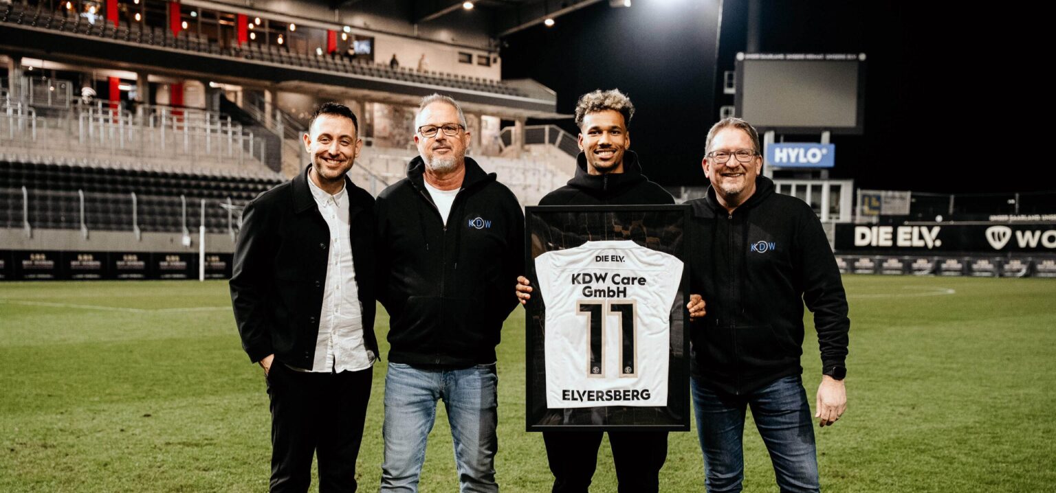 Die KDW Care GmbH unterstützt die SVE als Saarland-Partner