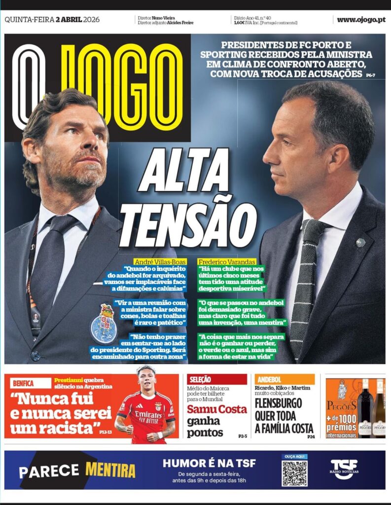 Jornal OJOGO 02/04/2026