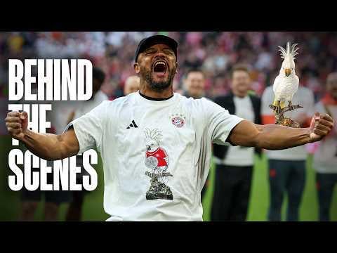 Celebrating the 2026 Bundesliga title with the cockatoo mascot & the fans | Behind the Scenes