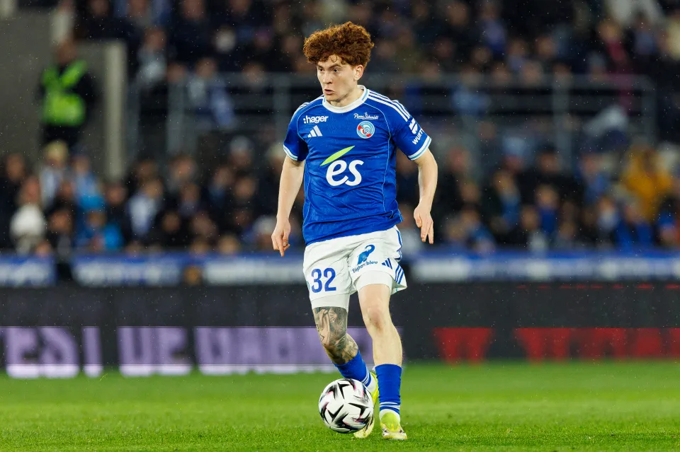 Valentin Barco for Strasbourg.