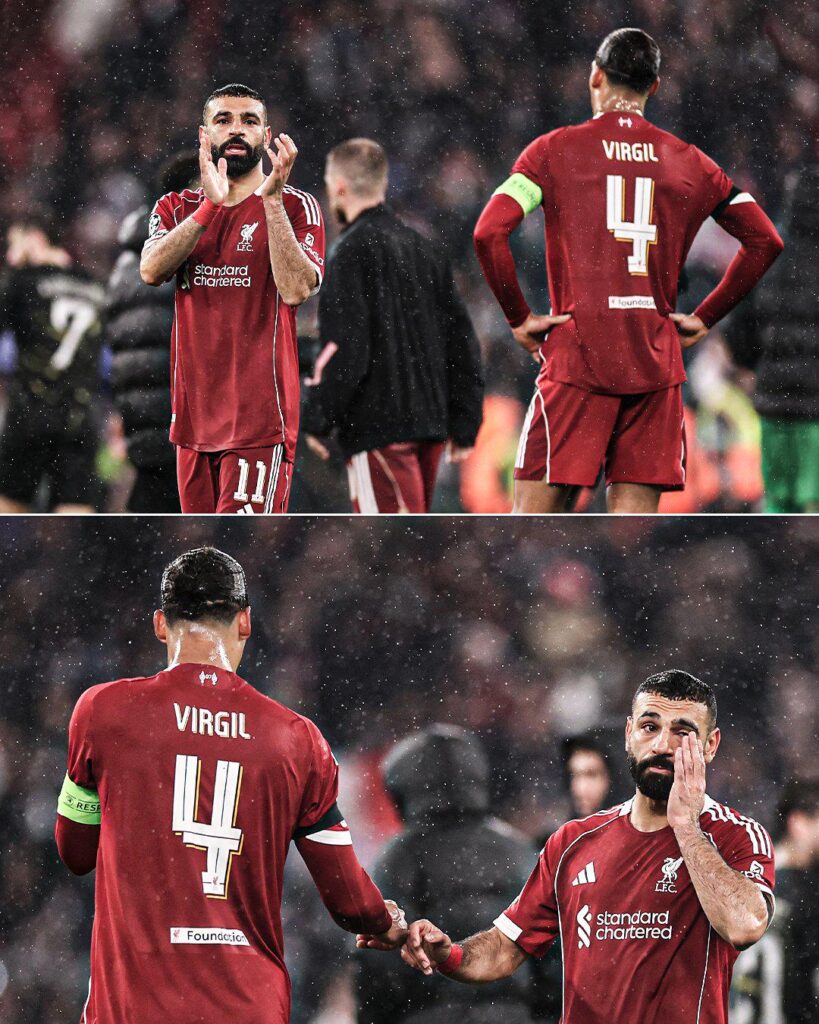 That’s the last time we’ll see this duo for Liverpool in the UCL. Mohamed Salah has played his final Champions League game for the club.