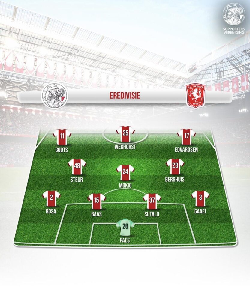 AFC Ajax - FC Twente [Match Thread]