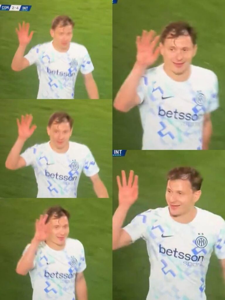 Bare salute to como fans😂