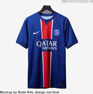 Leaked psg 26/27 home and away kit