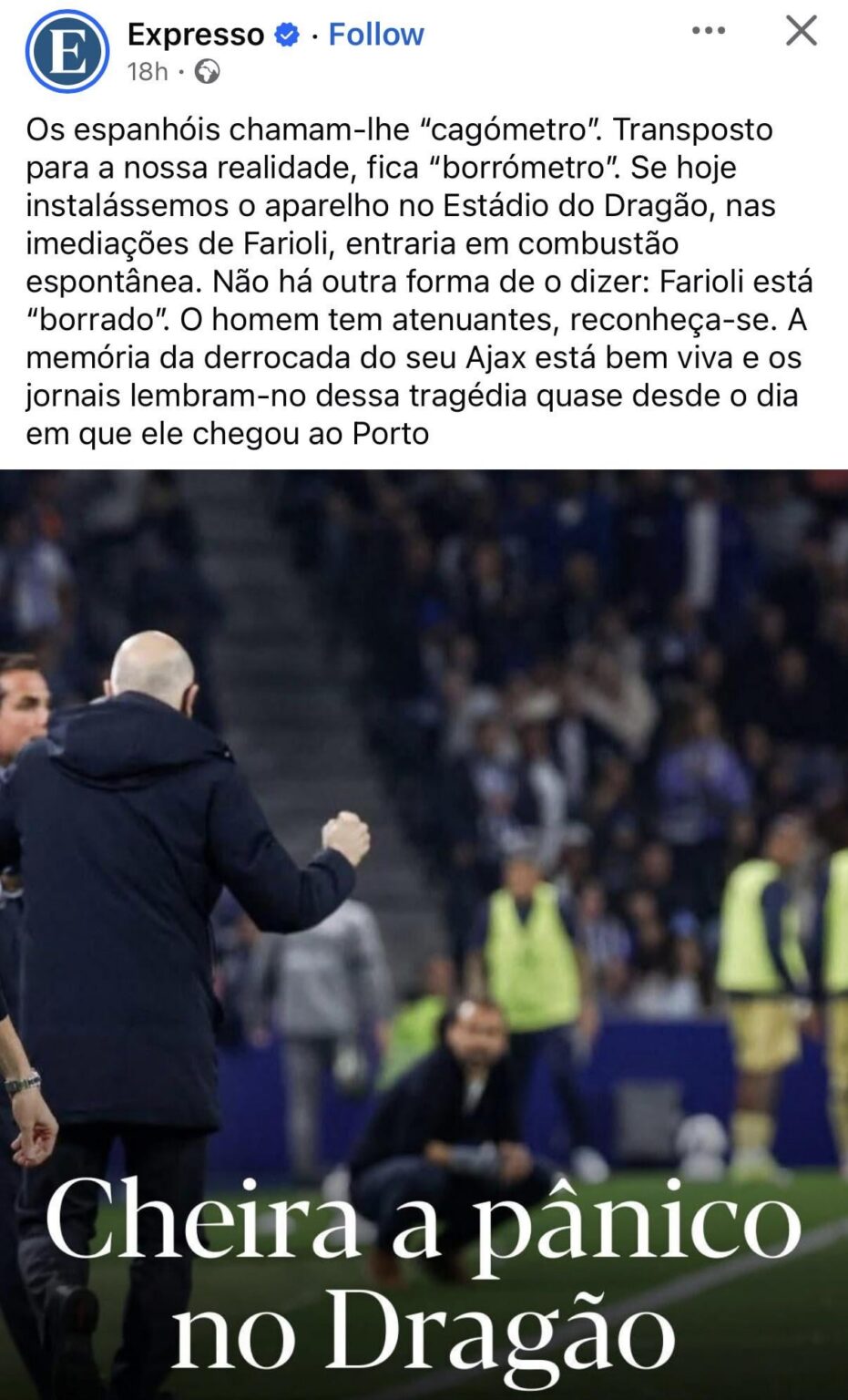 Está tudo borradinho.