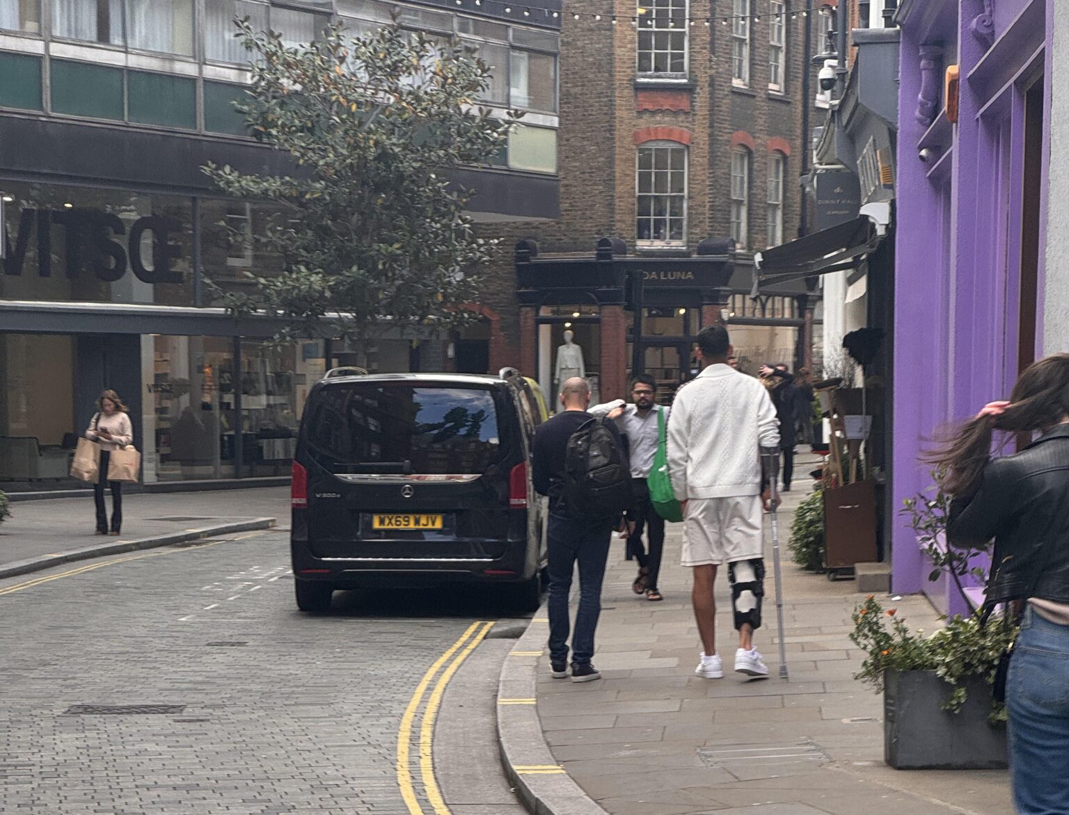 Just walked past Romero near Marylebone High St 😬