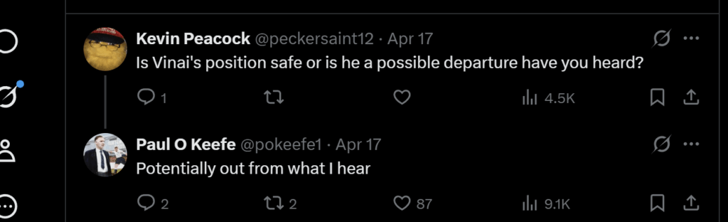 [Pok] Vinai possibly out