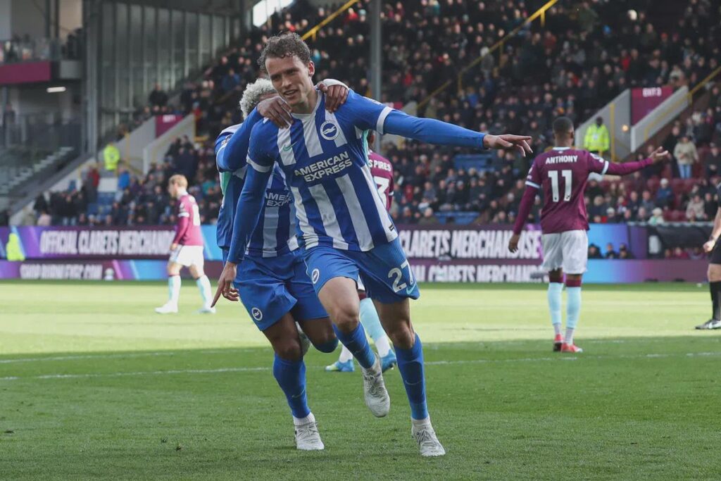 Primeur voor Brighton-held Wieffer: 'Nooit eerder twee keer gescoord'