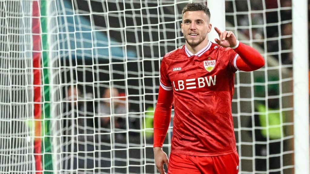 Baden-Württemberg: VfB-Stürmer Demirovic lädt Fans zu Freibier auf dem Stuttgarter Frühlingsfest ein