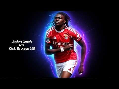 Jaden Umeh vs Club Brugge U19 (UEFA Youth League)
