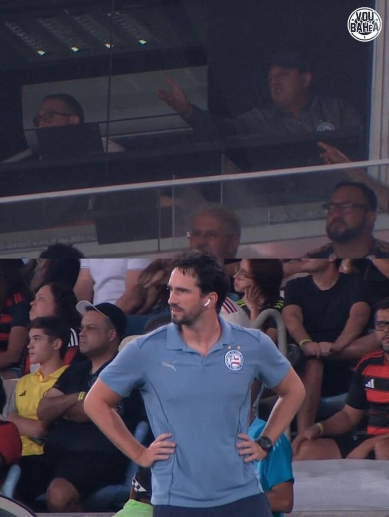 Bahia vai pedir a anulação da partida contra o Flamengo. Argumento é que Rogério Ceni, suspenso da partida, estaria passando instruções para o auxiliar Charles Hembert através de fones de ouvido. Orientações do treinador teriam prejudicado diretamente a equipe baiana