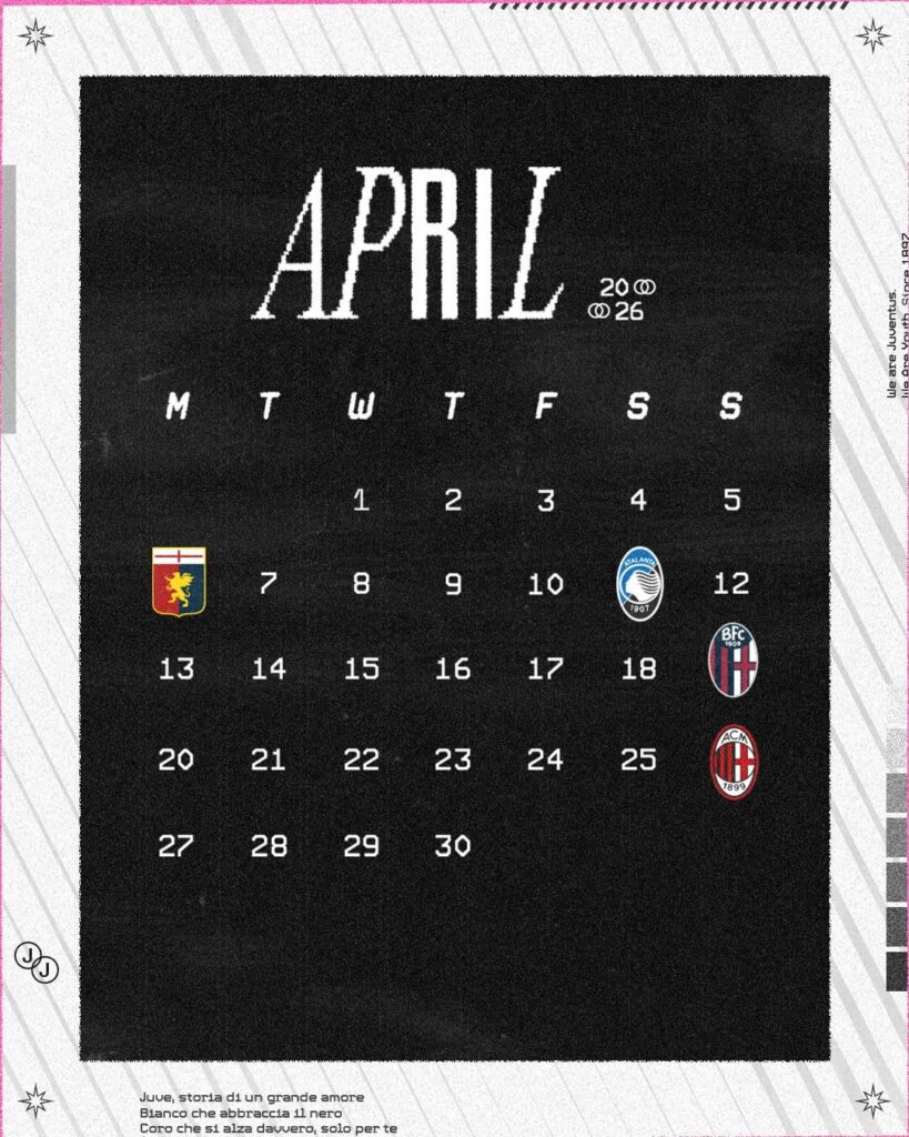 Le Partite del mese di Aprile 📅🧐