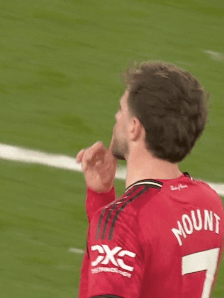 Mason Mount at Stamford Bridge after the match