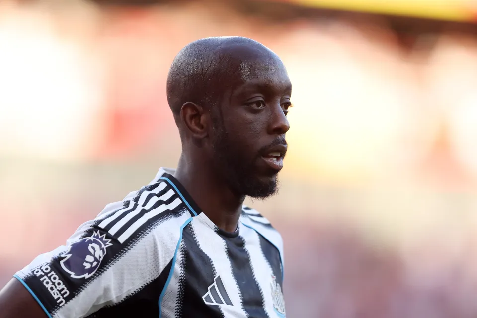 Yoane Wissa for Newcastle United.