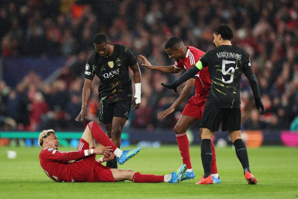 Liverpool’s Hugo Ekitike set for 9-month absence with right Achilles tendon rupture